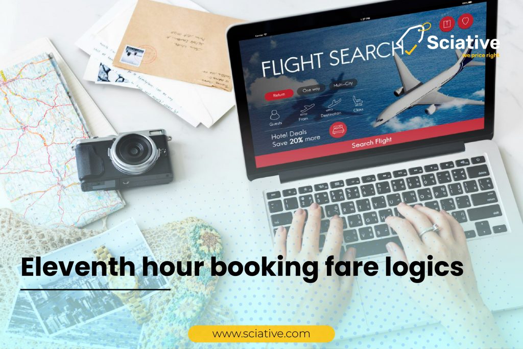 Eleventh hour booking fare logics!